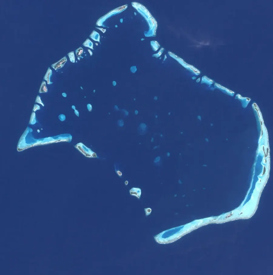 La carte Faadhippolhu