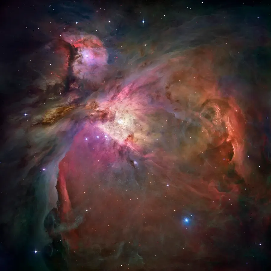 La carte Nébuleuse d'Orion
