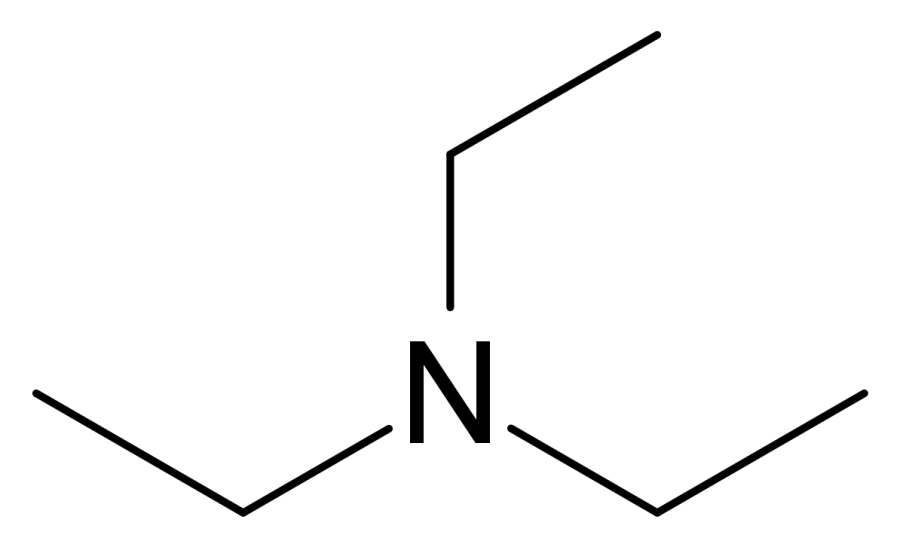 La carte Triéthylamine