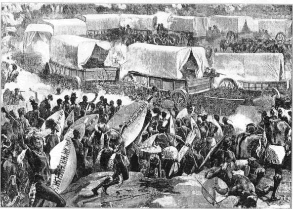 The Battle of Blood River card