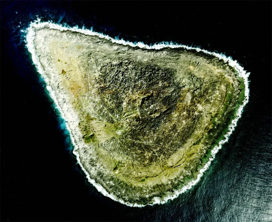 La carte Okidaitō-jima