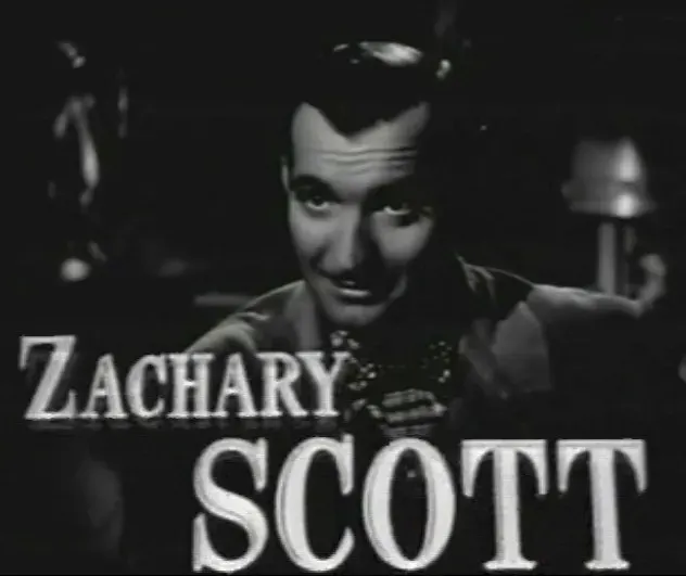 La carte Zachary Scott