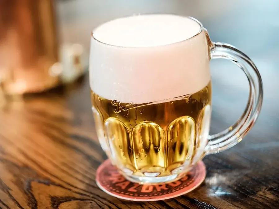 La carte Bière à la pression