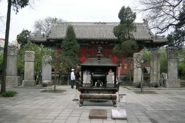 La carte Temple Fayuan