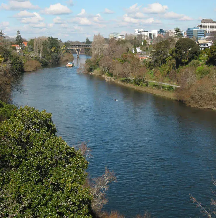 La carte Waikato