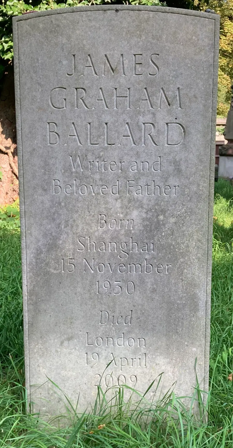 La carte J. G. Ballard
