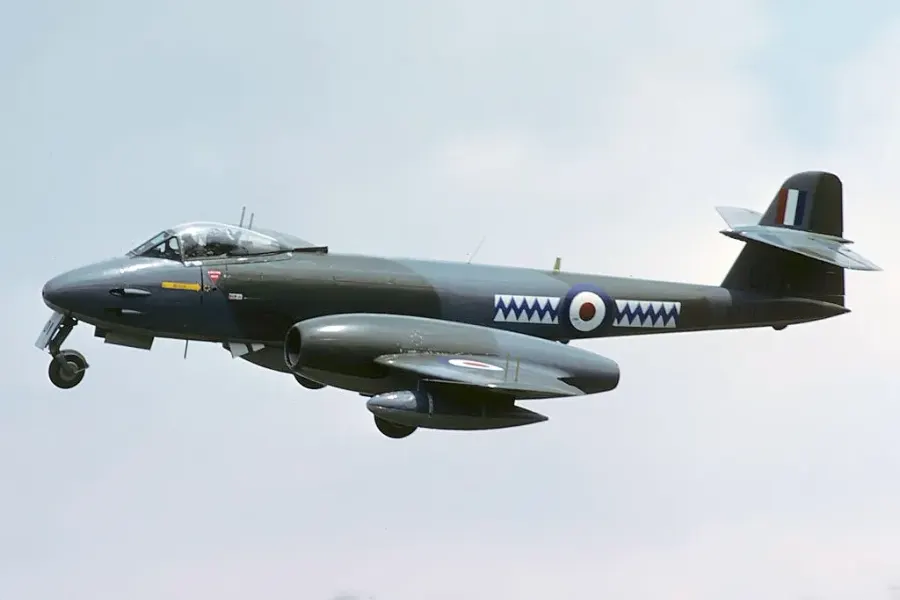 The Gloster Meteor card
