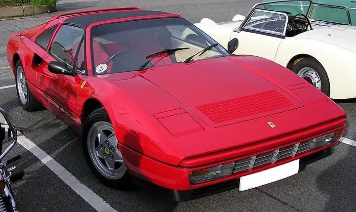 The Ferrari 328 card