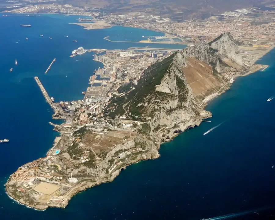 La carte Gibraltar