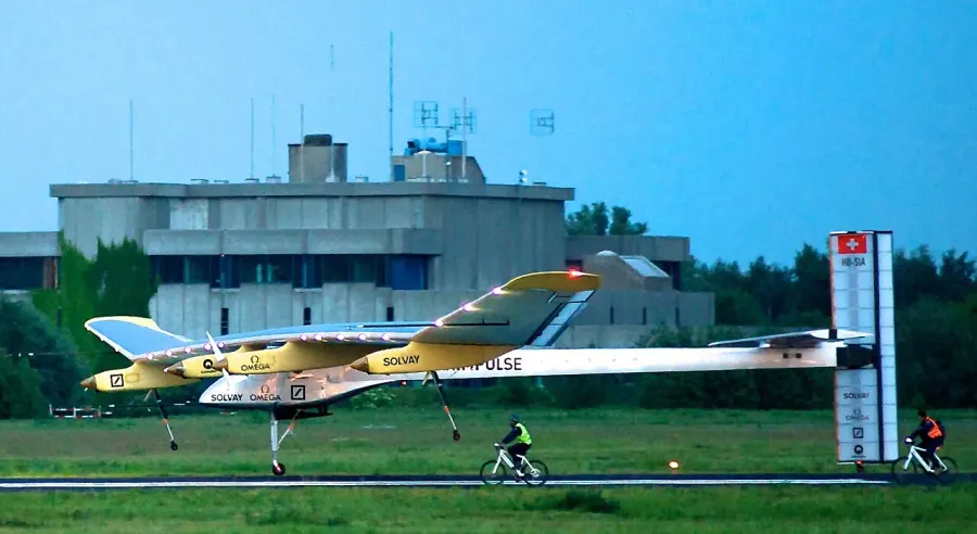 La carte Solar Impulse