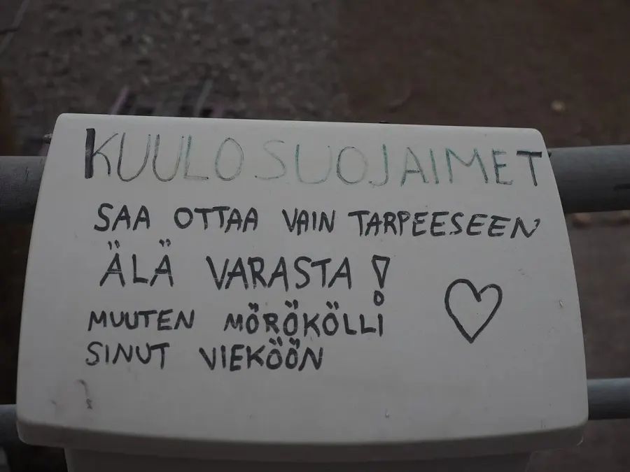 The Finnish language card
