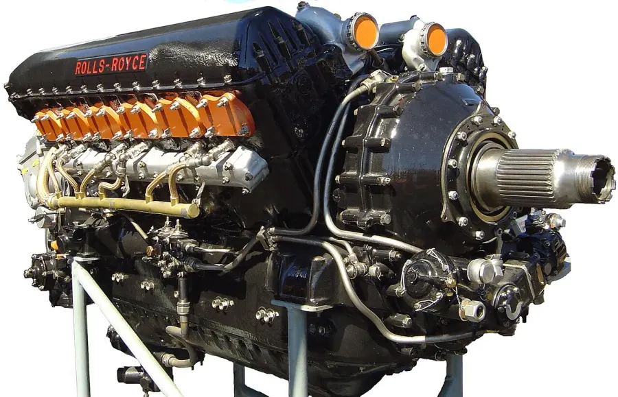 The Rolls-Royce Merlin card