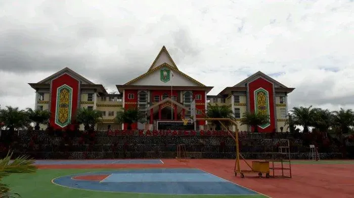La carte Kabupaten de Sanggau
