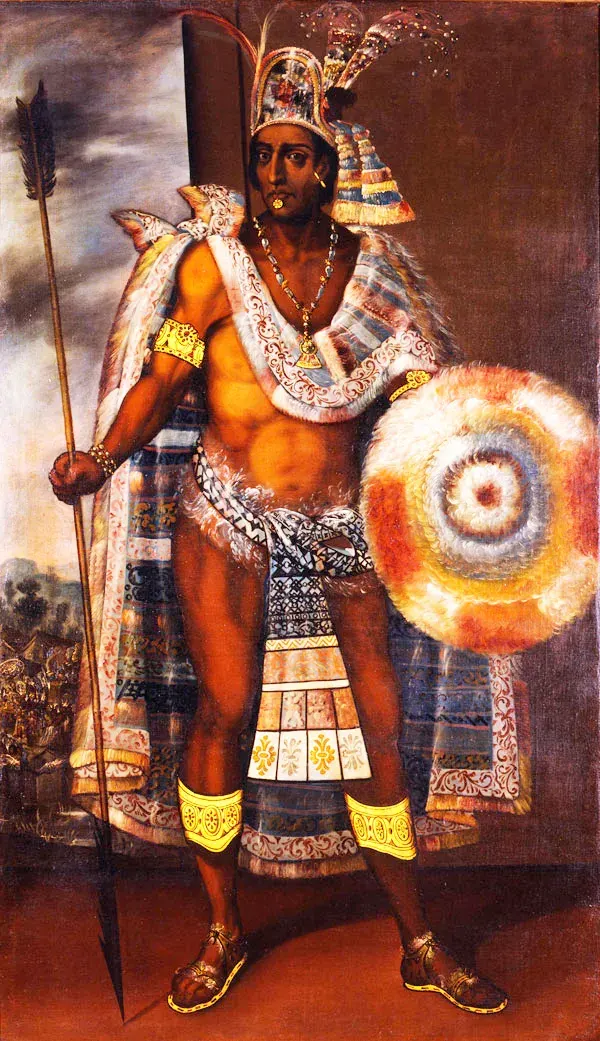 The Moctezuma II card