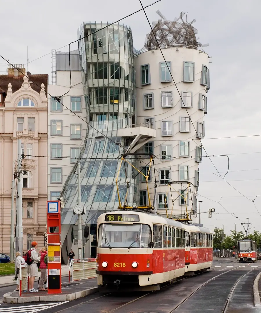 La carte Tramway de Prague