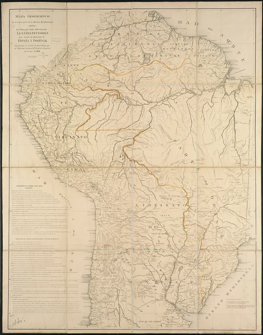 The Treaty of Madrid card