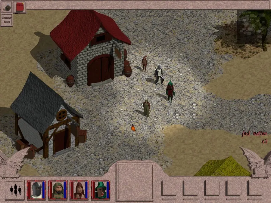 La carte Action-RPG
