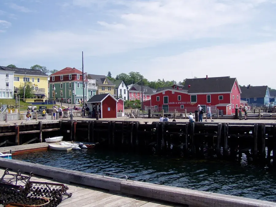 La carte Comté de Lunenburg