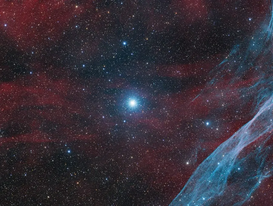 La carte Gamma Velorum