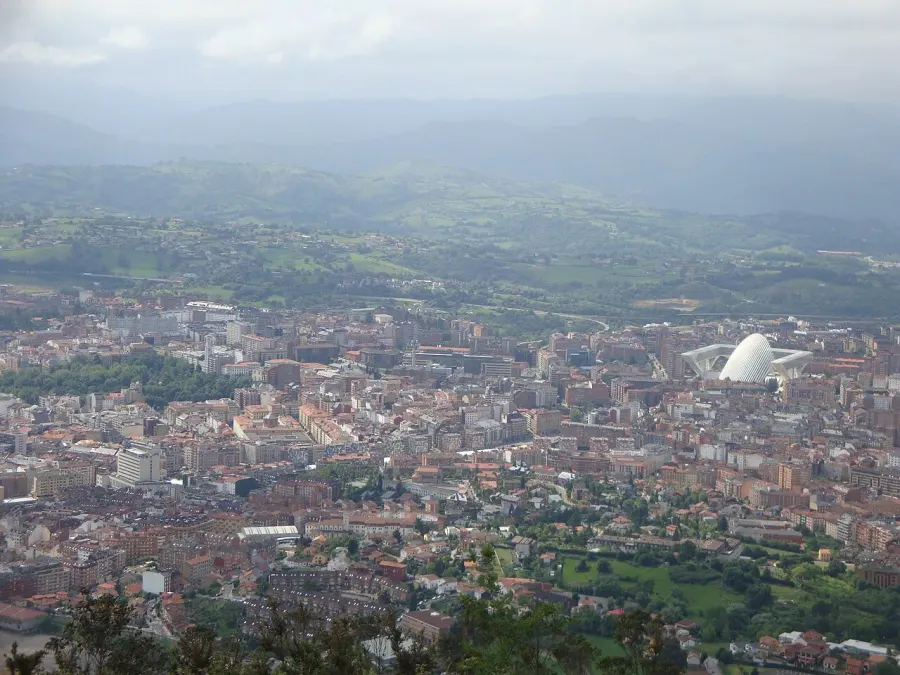 La carte Oviedo