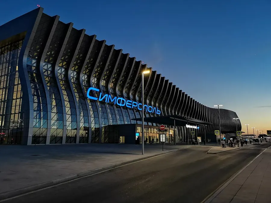 The Simferopol International Airport card