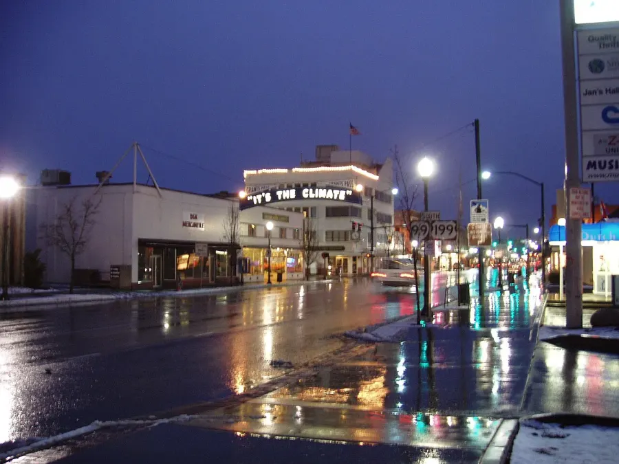 La carte Grants Pass