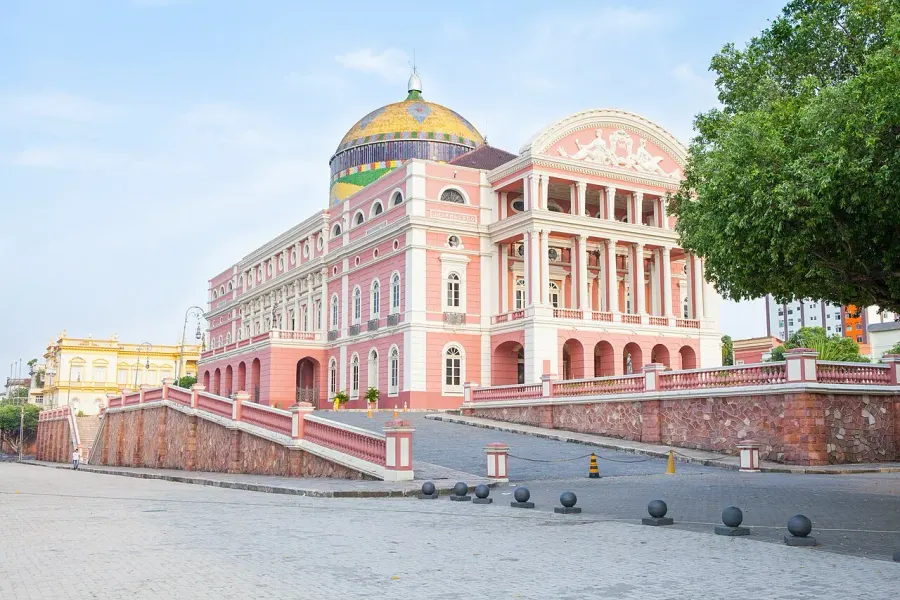 La carte Théâtre Amazonas