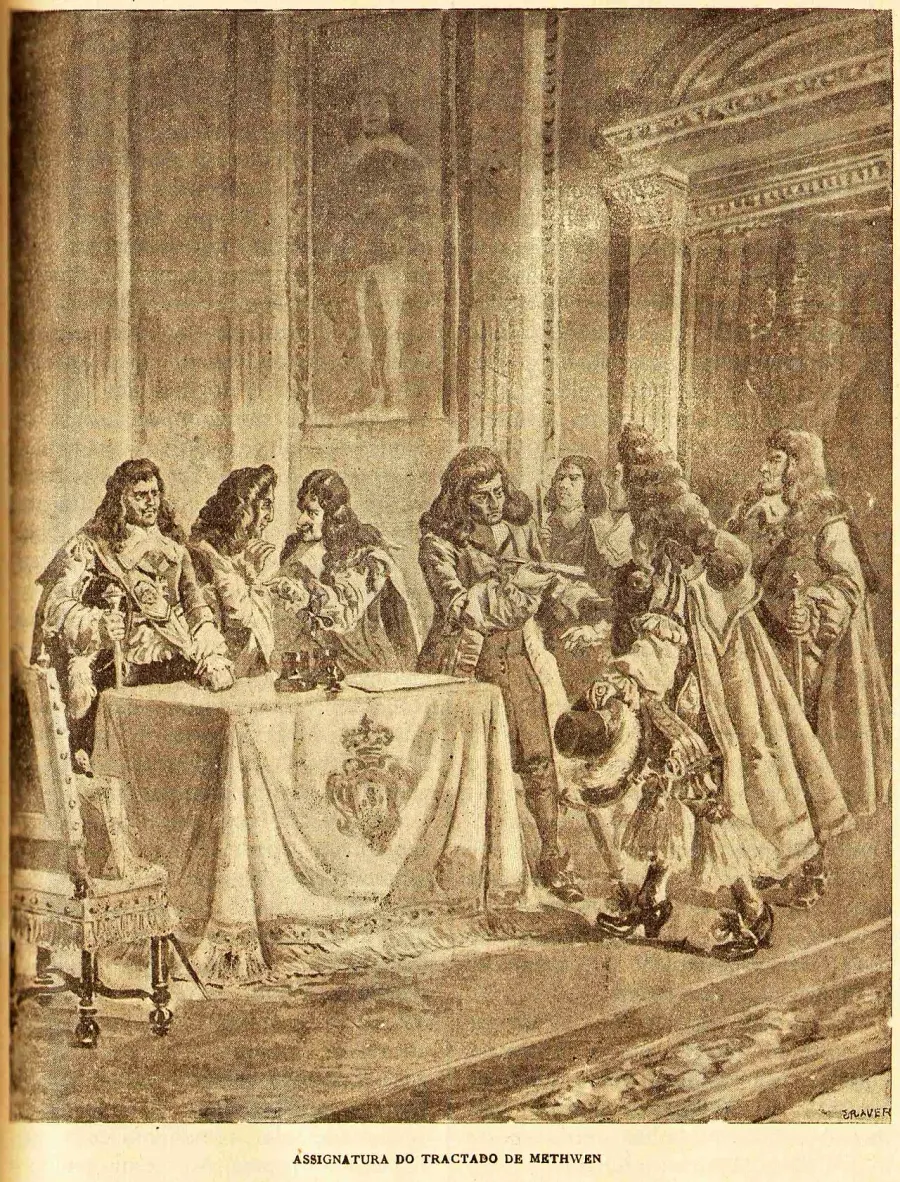 The Methuen Treaty card