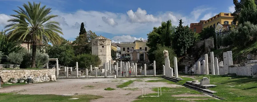 The Roman Agora card