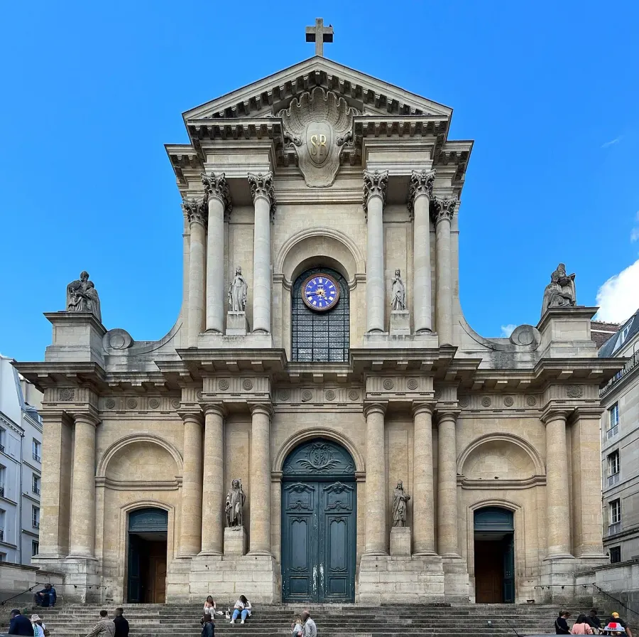 The Saint-Roch, Paris card