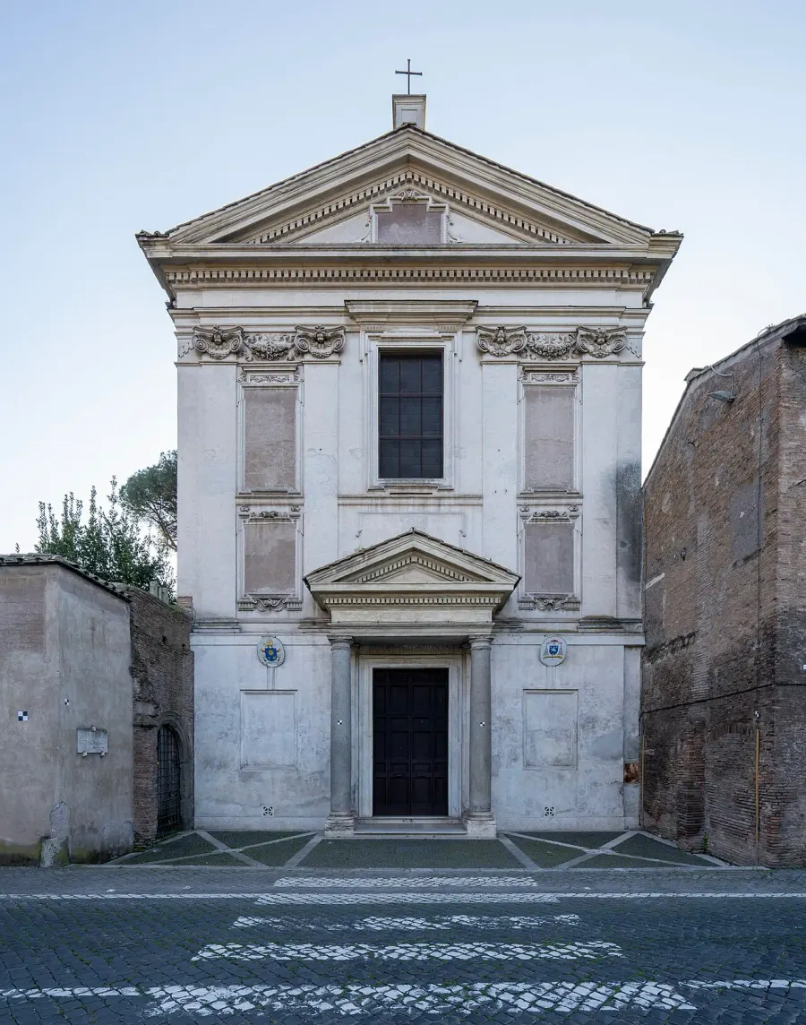 La carte Église San Cesareo de Appia