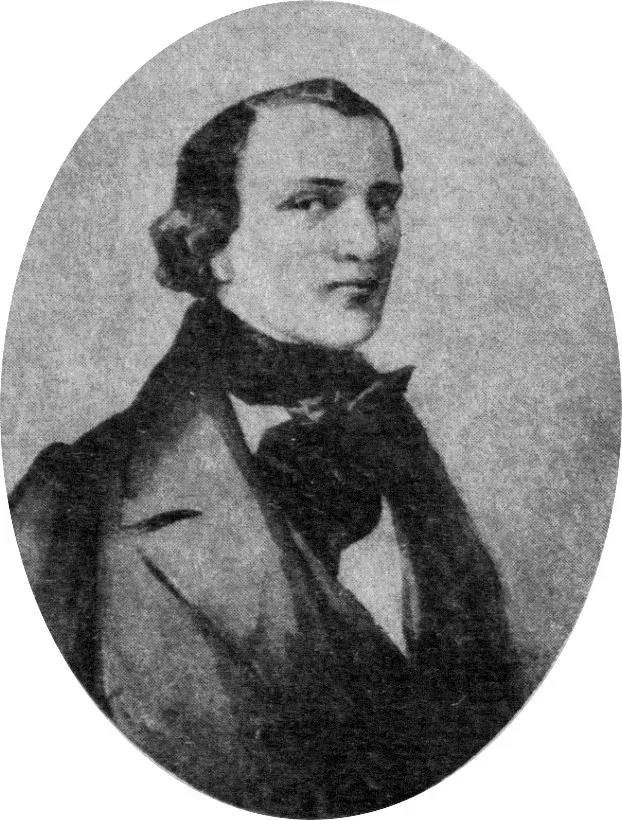 La carte Johann Kaspar Mertz