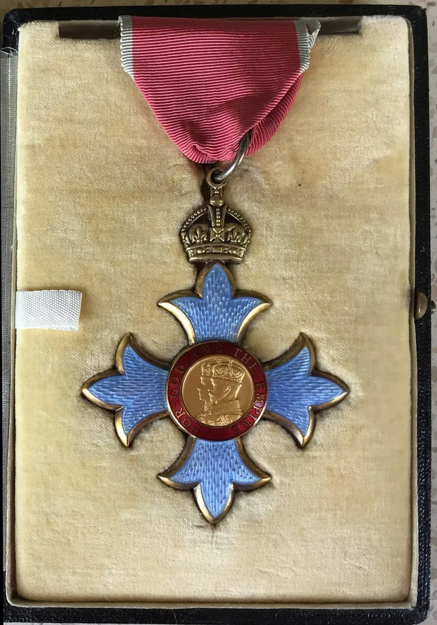 La carte Ordre de l'Empire britannique