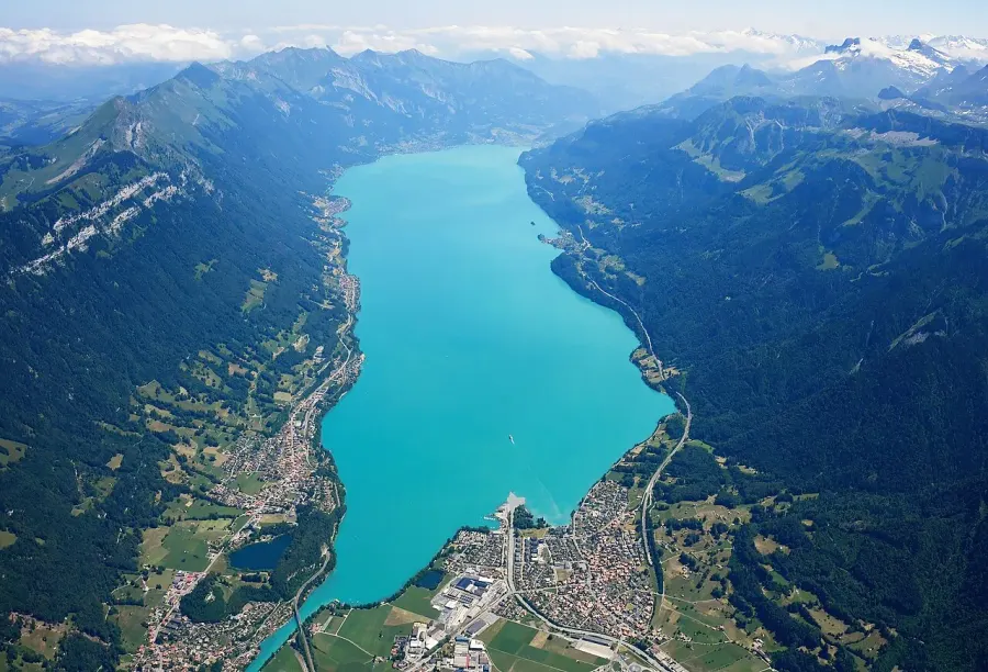 La carte Lac de Brienz