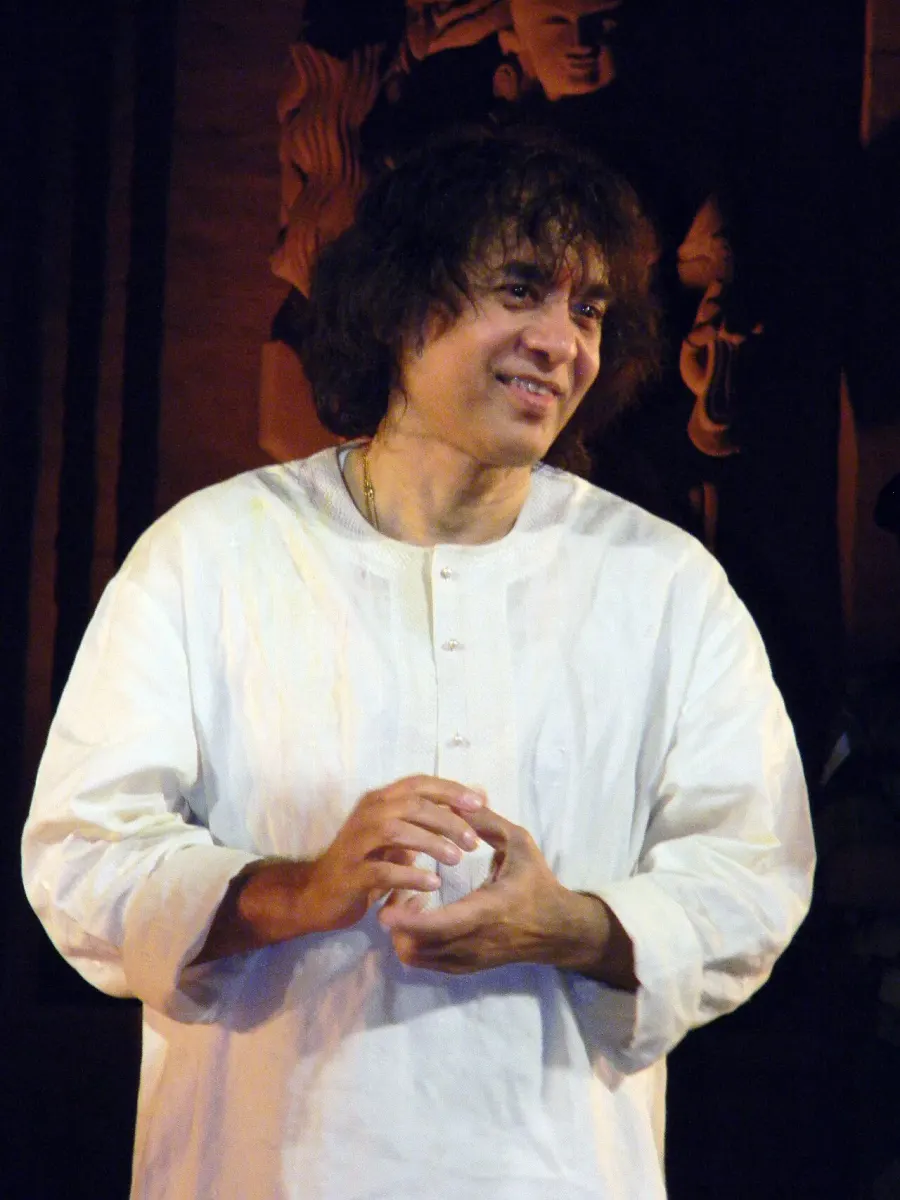 La carte Zakir Hussain
