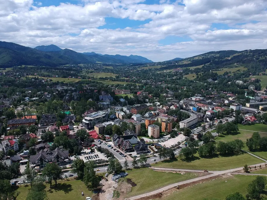 La carte Zakopane