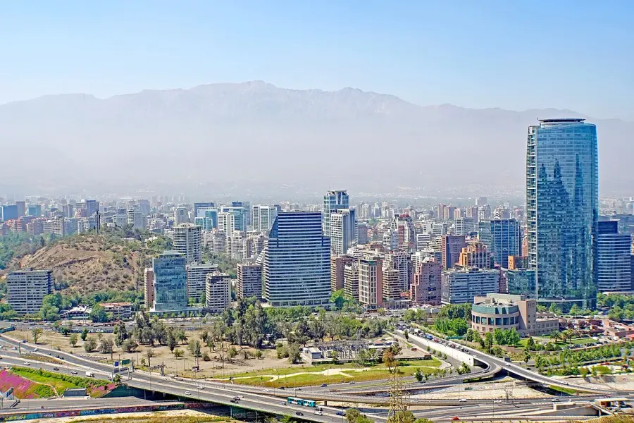 La carte Las Condes
