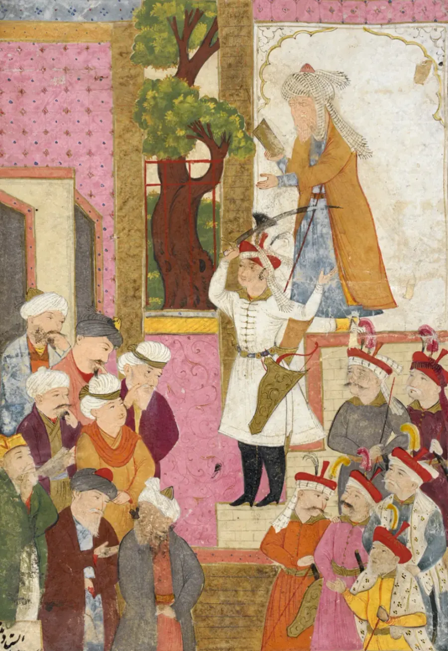 The Safavid conversion of Iran to Shia Islam card