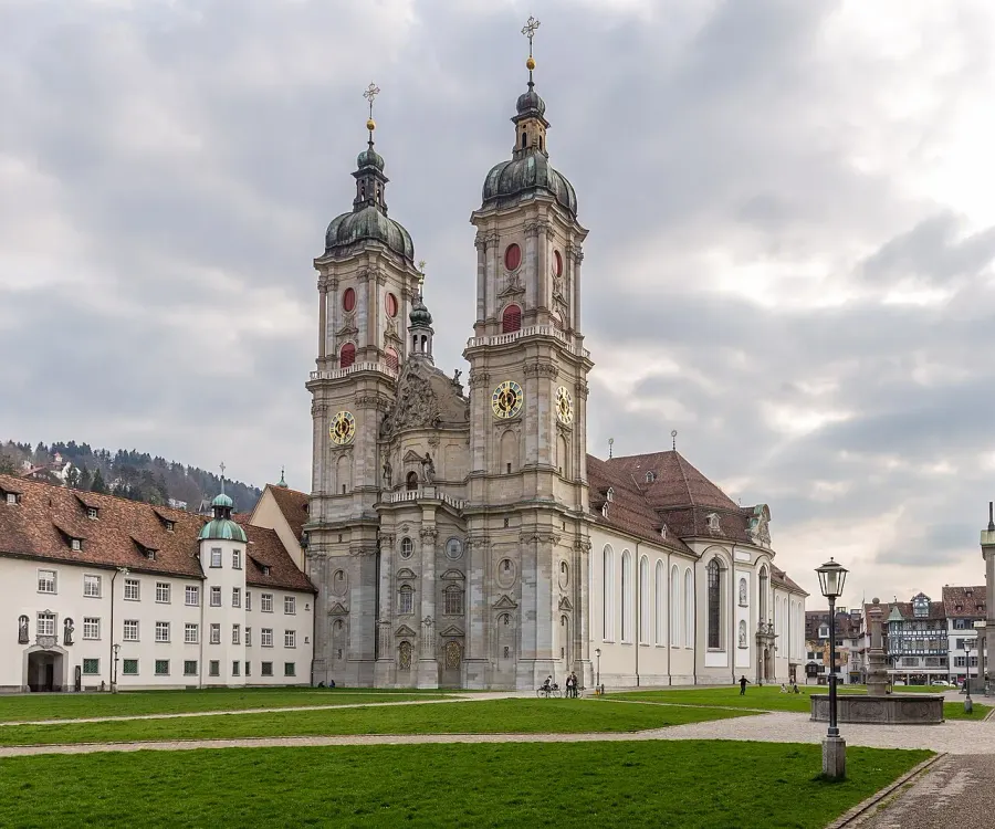 The St. Gallen Cathedral card
