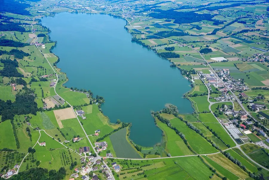 The Lake Baldegg card