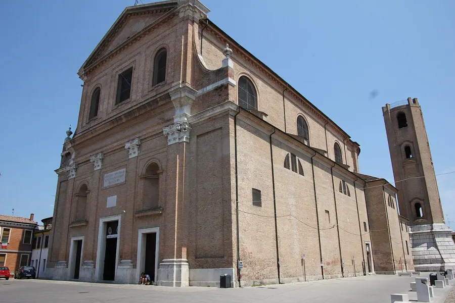 The Comacchio Cathedral card
