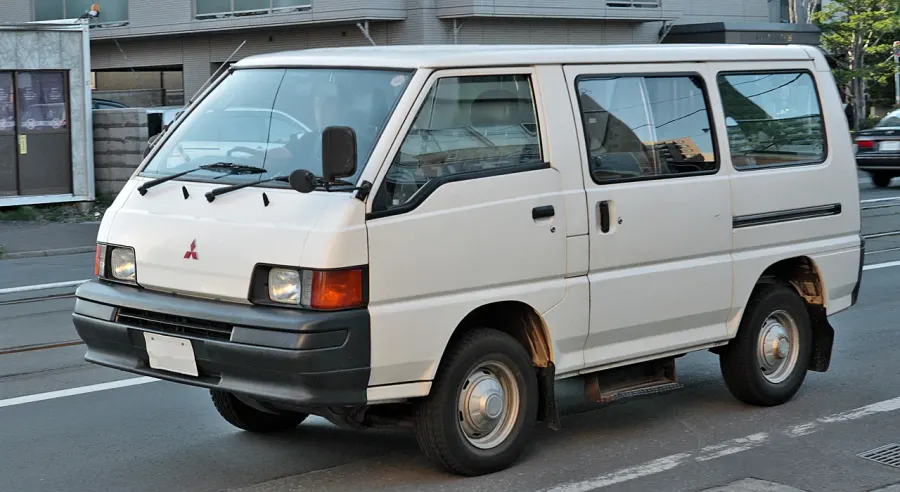 The Mitsubishi Delica card