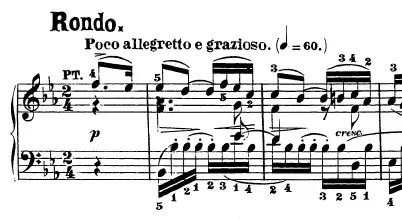 The Piano Sonata No. 4 card