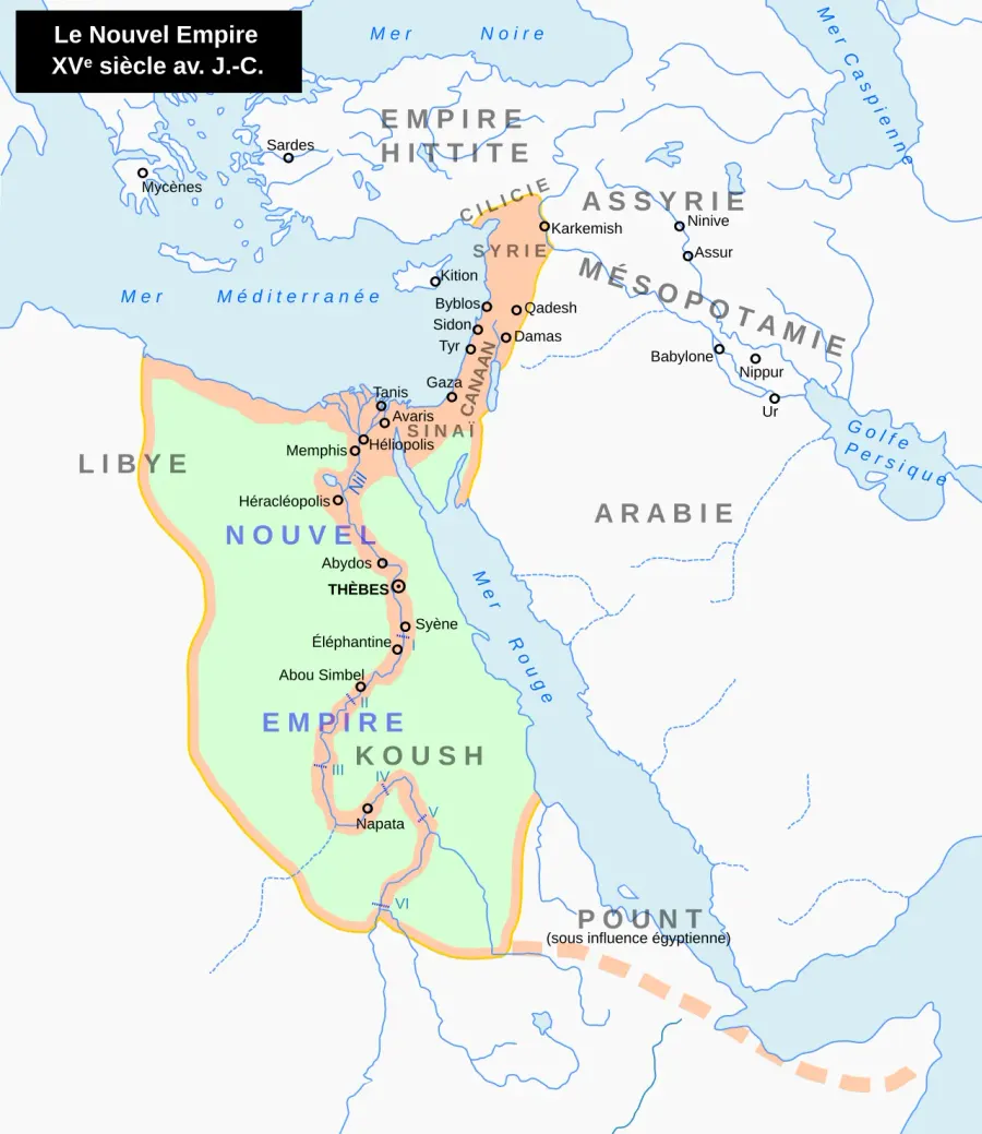 The Eighteenth Dynasty of Egypt card