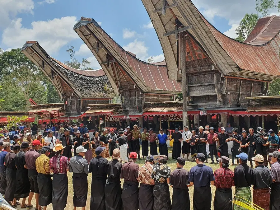 La carte Kabupaten de Tana Toraja