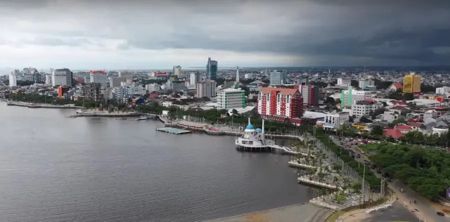 La carte Makassar