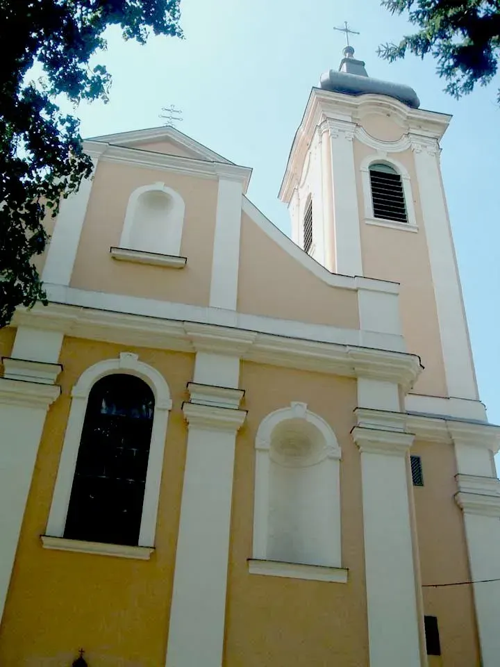 The Bakonybél Abbey card