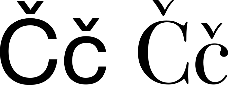 La carte Č
