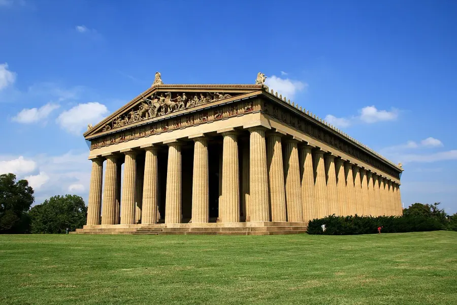 The Parthenon card