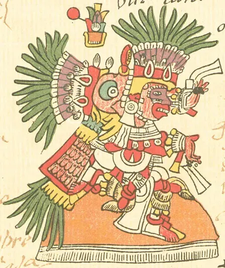 La carte Tlahuizcalpantecuhtli